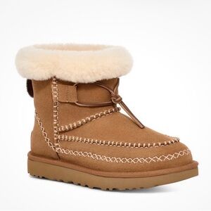 UGG Women's Classic Mini Alpine boot Chestnut color size 38/7 brand new